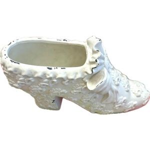 Victorian Shoe Planter Shabby Chic